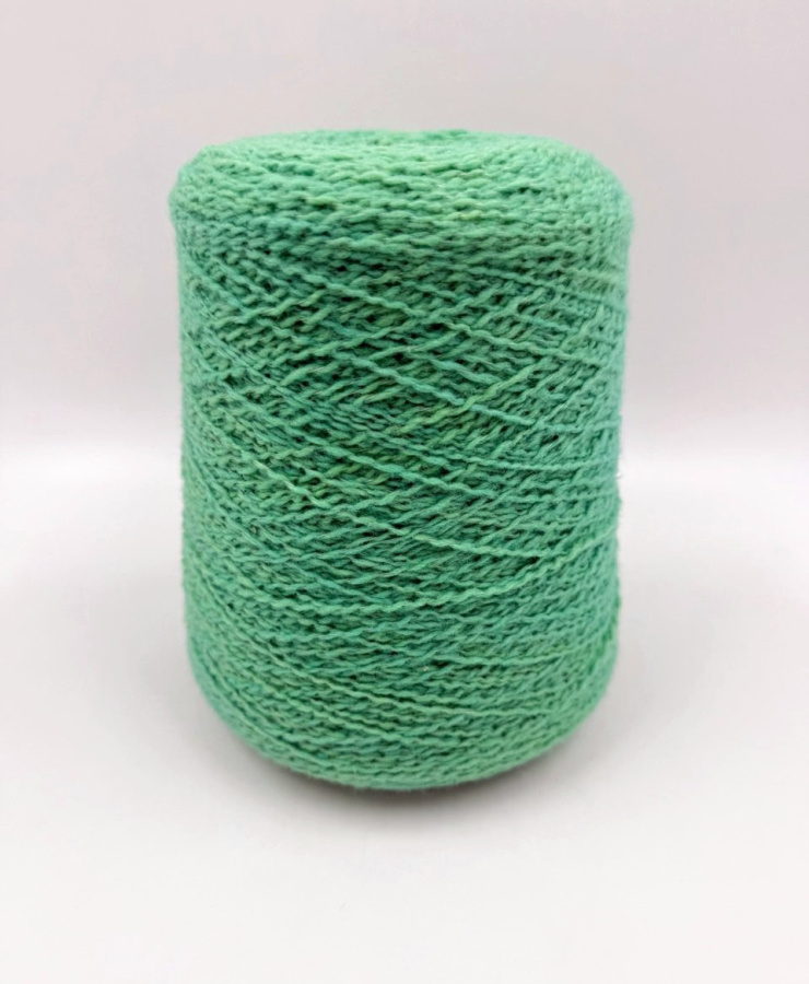 Пряжа  Weavy, New Mill, меринос, кашемир, цвет бирюзовый, 66% меринос, 28% кашемир, 6% пл, цвет бирюзовый, New Mill — фото пряжи Cozy Wool